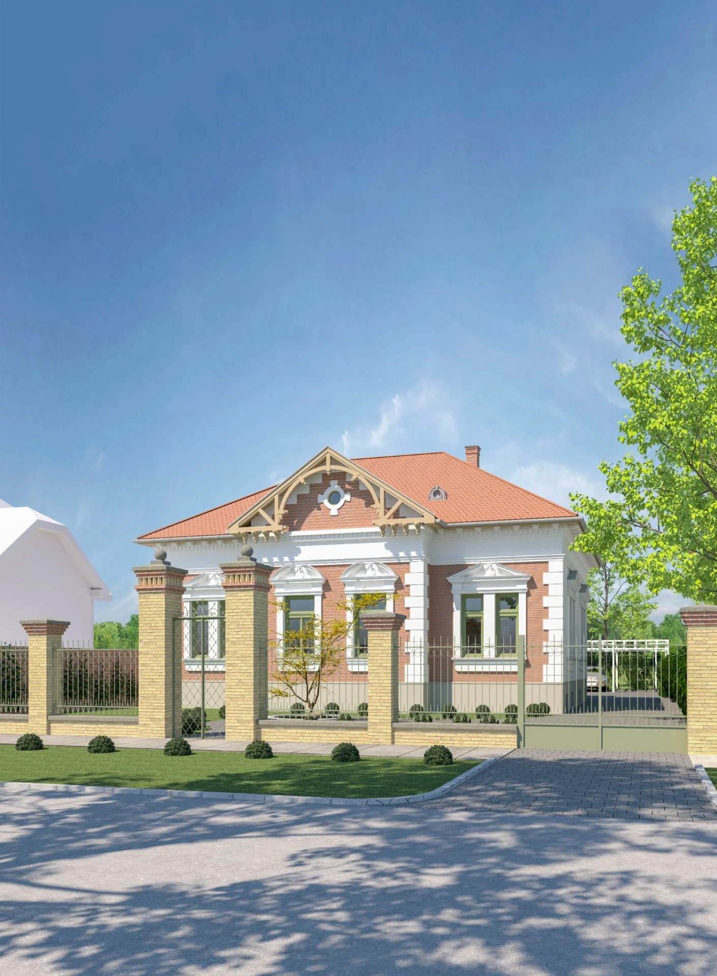 Villa épület